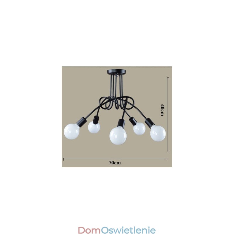 Lampy wiszące nowoczesne współczesne metalowe