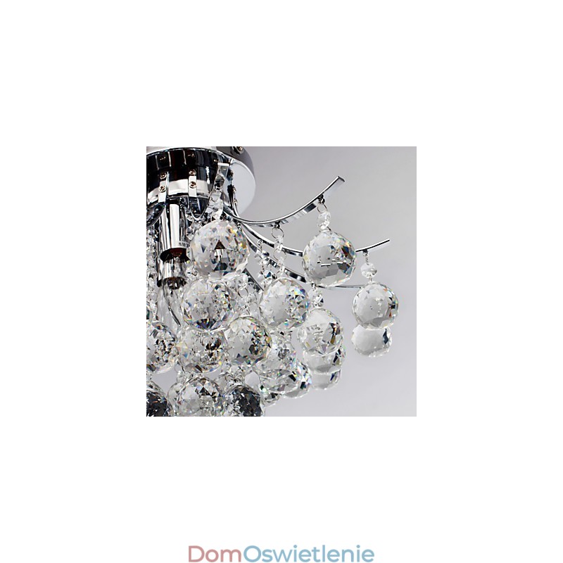Żyrandol Nowoczesny Kryształowy 3 Światła