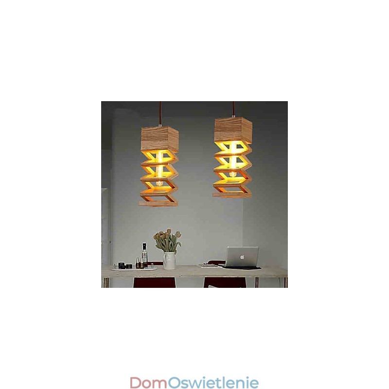 Lampy wiszące Country Wood Bamboo