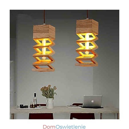 Lampy wiszące Country Wood Bamboo Lampy wiszące Country Wood Bamboo