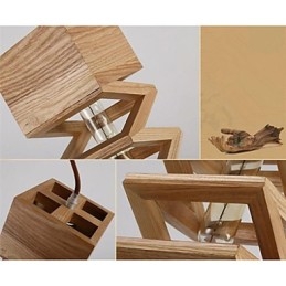 Lampy wiszące Country Wood Bamboo