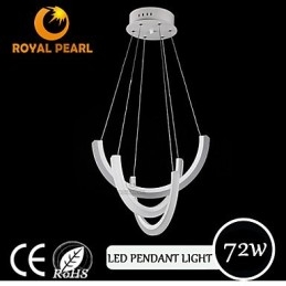 Współczesny design akrylowa nowoczesna lampa wisząca