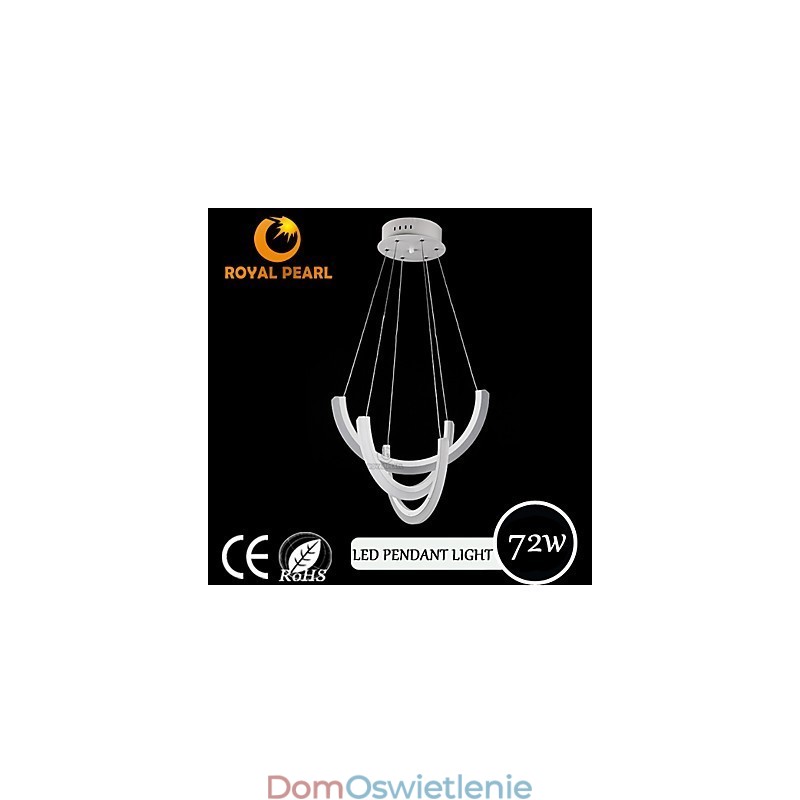 Współczesny design akrylowa nowoczesna lampa wisząca