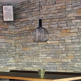 Nowoczesna współczesna latarnia kryształowa w stylu mini galwanizowanej lampy wiszącej
