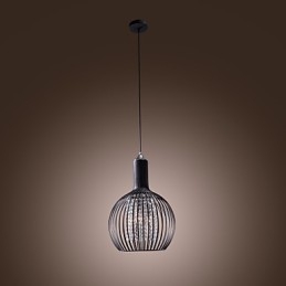 Nowoczesna współczesna latarnia kryształowa w stylu mini galwanizowanej lampy wiszącej