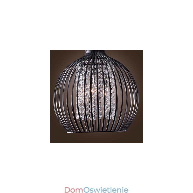 Nowoczesna współczesna latarnia kryształowa w stylu mini galwanizowanej lampy wiszącej
