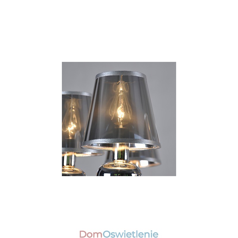 Żyrandol Vintage 6 świateł Klasyczny materiał metalowy malowanie