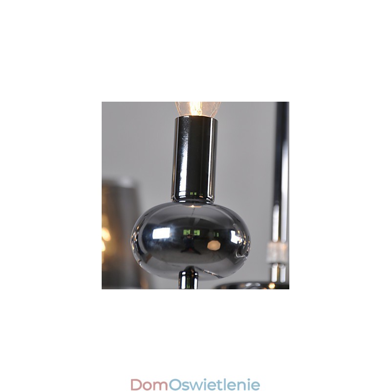 Żyrandol Vintage 6 świateł Klasyczny materiał metalowy malowanie