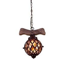 Żyrandol Wisząca Lampa Mini Styl Tradycyjny Klasyczny Wiejski Globus