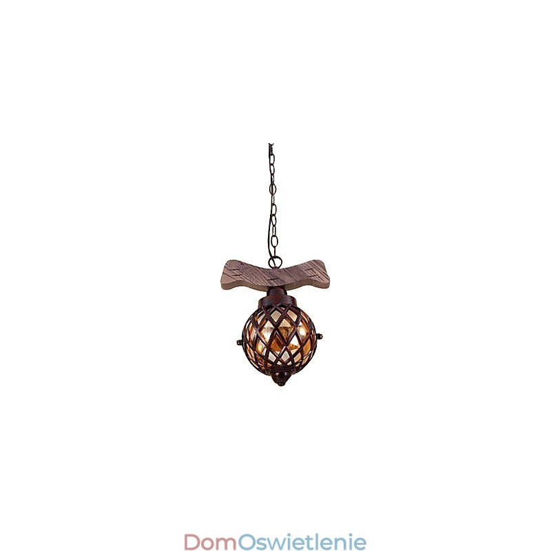 Żyrandol Wisząca Lampa Mini Styl Tradycyjny Klasyczny Wiejski Globus