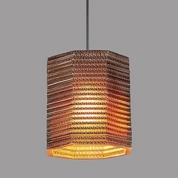 Lampa wisząca 1 światło nowoczesny materiał tekstylny