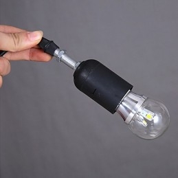 Lampa wisząca 1 światło nowoczesny materiał tekstylny