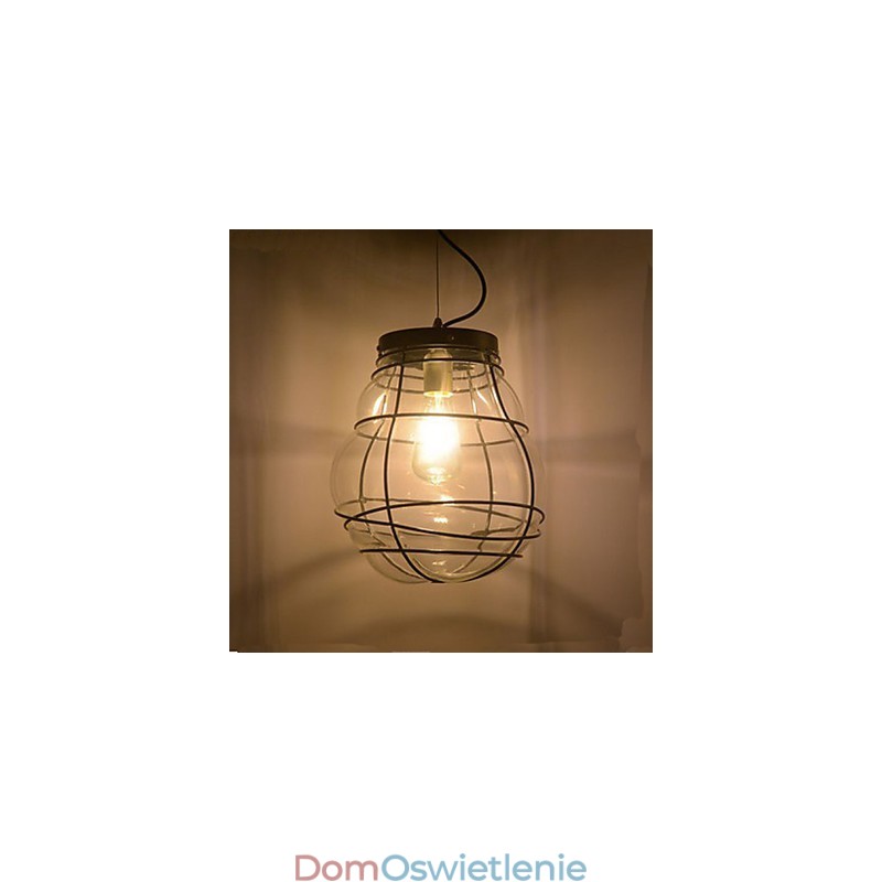 Północna Europa Prosta Nowoczesna Kreatywna Szklana Lampa Wisząca Retro