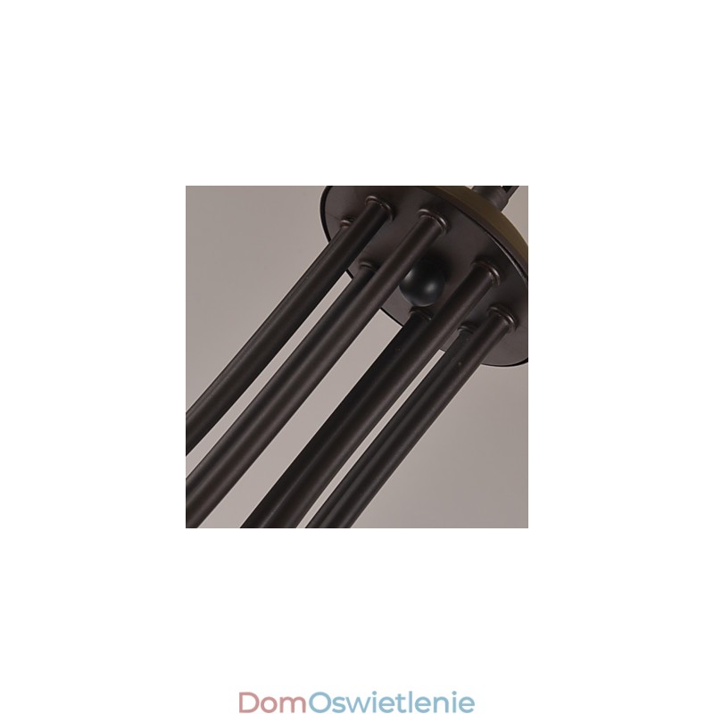 Tradycyjny Klasyczny Styl Retro Mini Malowanie Metalowego Żyrandola