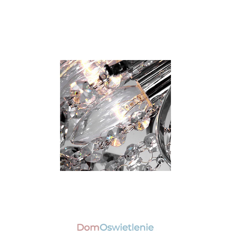 Żyrandol Nowoczesny Kryształowy 3 Światła