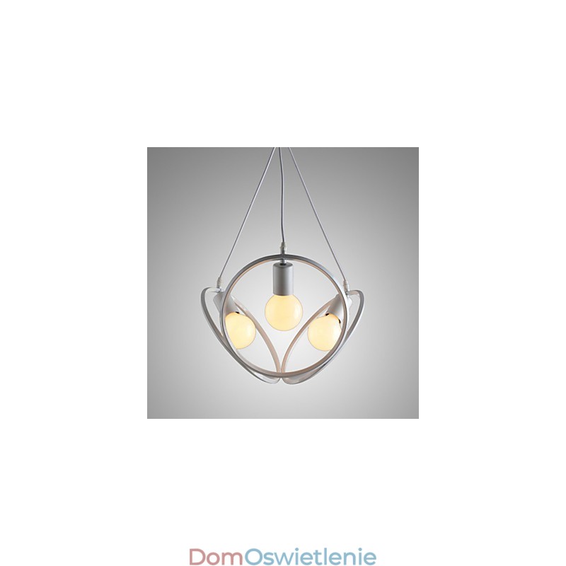 3 światła żyrandol wiszący lampa tradycyjna klasyczna retro metalowa