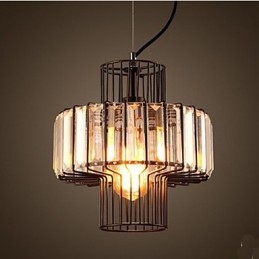 Amerykańska lampa wisząca Crystal Small Country