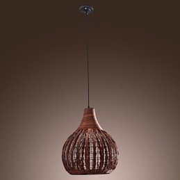 Latarnia w stylu wiejskim Mini Malowanie Wisząca Lampa