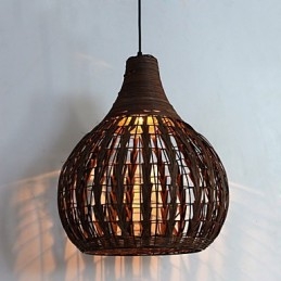 Latarnia w stylu wiejskim Mini Malowanie Wisząca Lampa