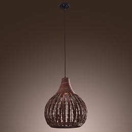 Latarnia w stylu wiejskim Mini Malowanie Wisząca Lampa