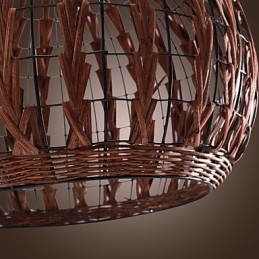 Latarnia w stylu wiejskim Mini Malowanie Wisząca Lampa