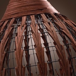 Latarnia w stylu wiejskim Mini Malowanie Wisząca Lampa