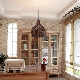Latarnia w stylu wiejskim Mini Malowanie Wisząca Lampa