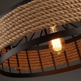 2 Light Country Designers Others Metalowy żyrandol wiszący