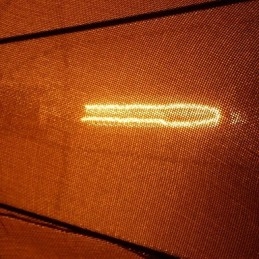 Styl północnoamerykański retro 1 lampa wisząca w kloszu z tkaniny
