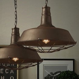 Północna Europa Amerykański Retro żelazny żyrandol Minimalistyczny Kute żelazo