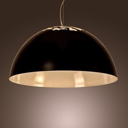 Nowoczesna współczesna lampa wisząca w kształcie miski