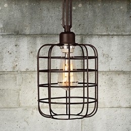 Retro Mini Styl Malowanie Metalowa Lampa Wisząca