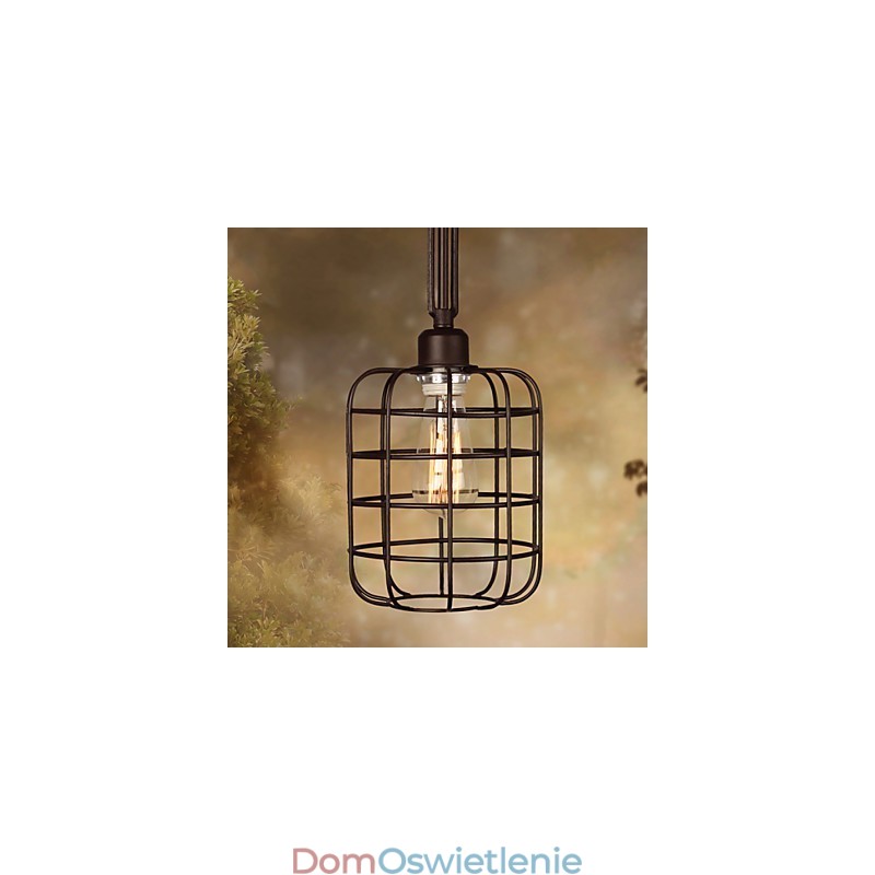 Retro Mini Styl Malowanie Metalowa Lampa Wisząca