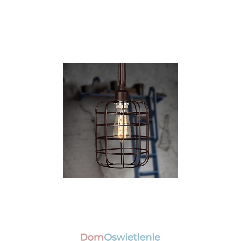 Retro Mini Styl Malowanie Metalowa Lampa Wisząca