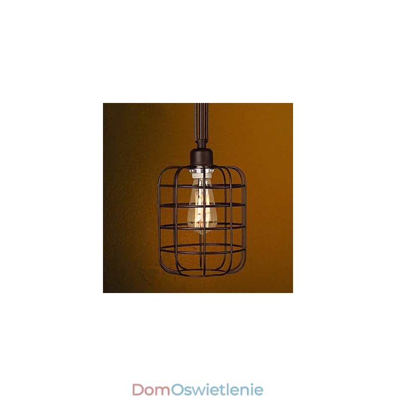 Retro Mini Styl Malowanie Metalowa Lampa Wisząca