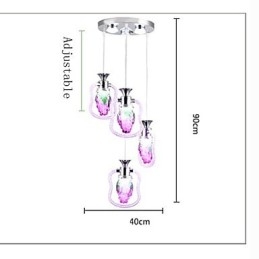 Lampy wiszące nowoczesne współczesne metalowe