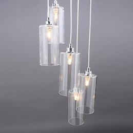 Lampa szklana przezroczysta Prosta Nowoczesna Kreatywna