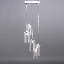 Lampa szklana przezroczysta Prosta Nowoczesna Kreatywna