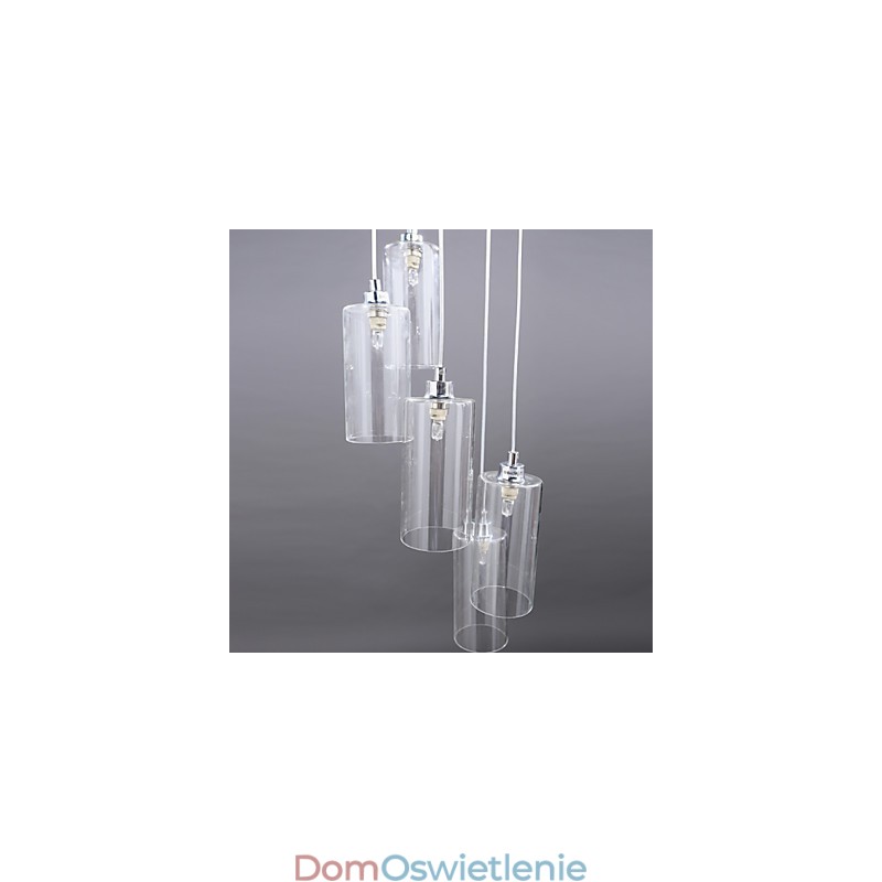 Lampa szklana przezroczysta Prosta Nowoczesna Kreatywna