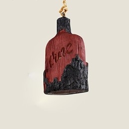 Pojedyncza Głowa Mały Żyrandol Kawiarnia Amerykańska Country Internet Cafe