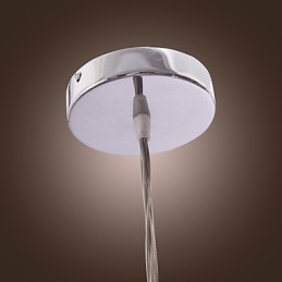 Nowoczesna aluminiowa lampa wisząca z 7 światłami