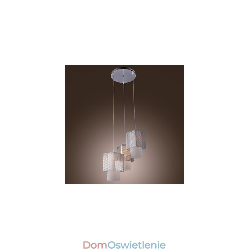 Nowoczesna, współczesna, miniaturowa lampa wisząca w stylu galwanicznym