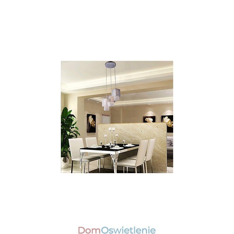 Nowoczesna, współczesna, miniaturowa lampa wisząca w stylu galwanicznym