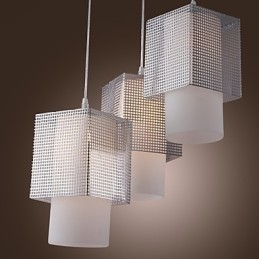 Nowoczesna, współczesna, miniaturowa lampa wisząca w stylu galwanicznym