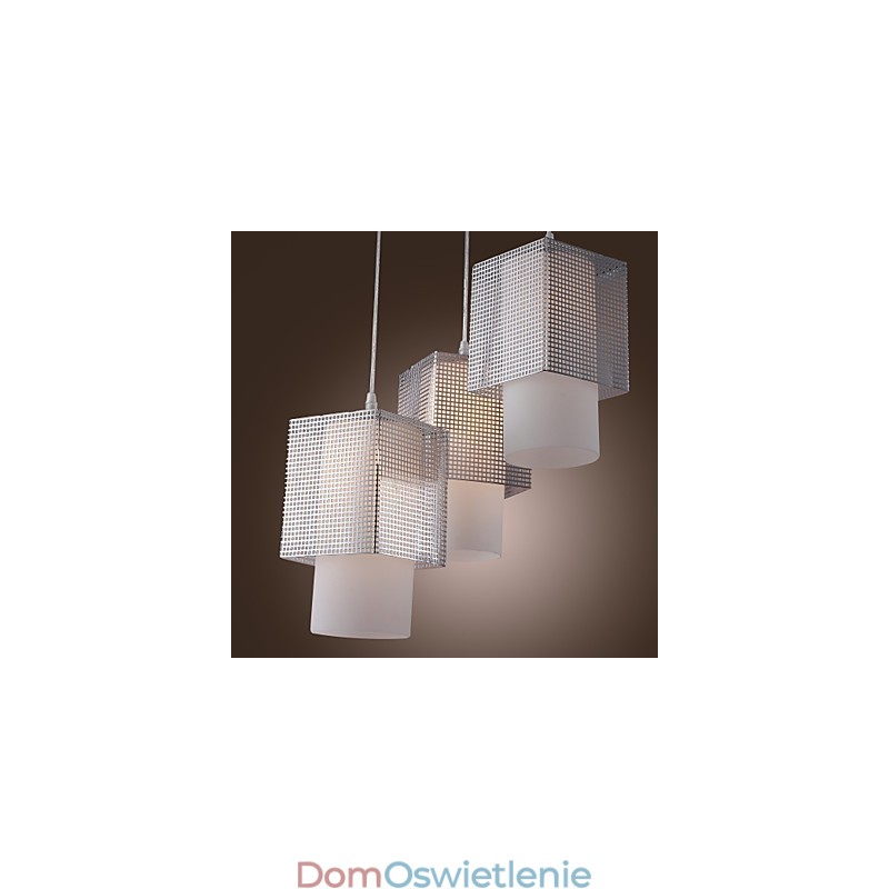 Nowoczesna, współczesna, miniaturowa lampa wisząca w stylu galwanicznym