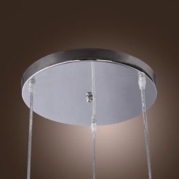 Nowoczesna, współczesna, miniaturowa lampa wisząca w stylu galwanicznym