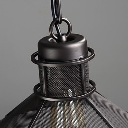 Lampy wiszące Mini Style Retro Garaż Metal