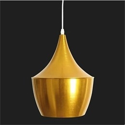 Americange Gold 3-głowicowa aluminiowa lampa wisząca na stół