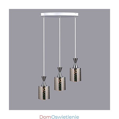 Dream laser grawerowany chromowana lampa 3 dyski Dream laser grawerowany chromowana lampa 3 dyski