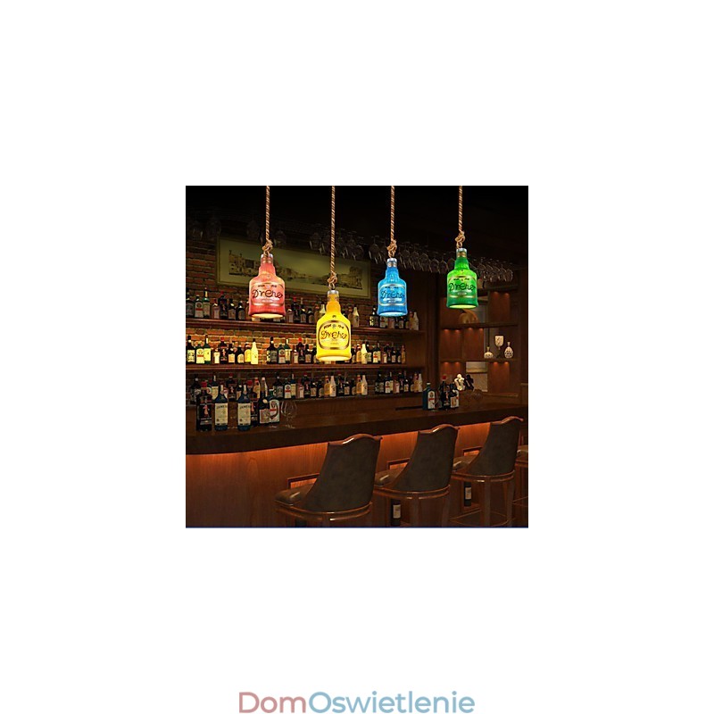 Amerykańska Prosta Retro Lampa wisząca Pojedyncza Głowica Wisząca Lampa wisząca